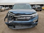 2016 Honda Pilot Lx Blue vin: 5FNYF5H1XGB013507