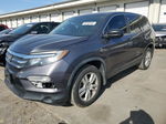 2017 Honda Pilot Lx Gray vin: 5FNYF5H1XHB043995