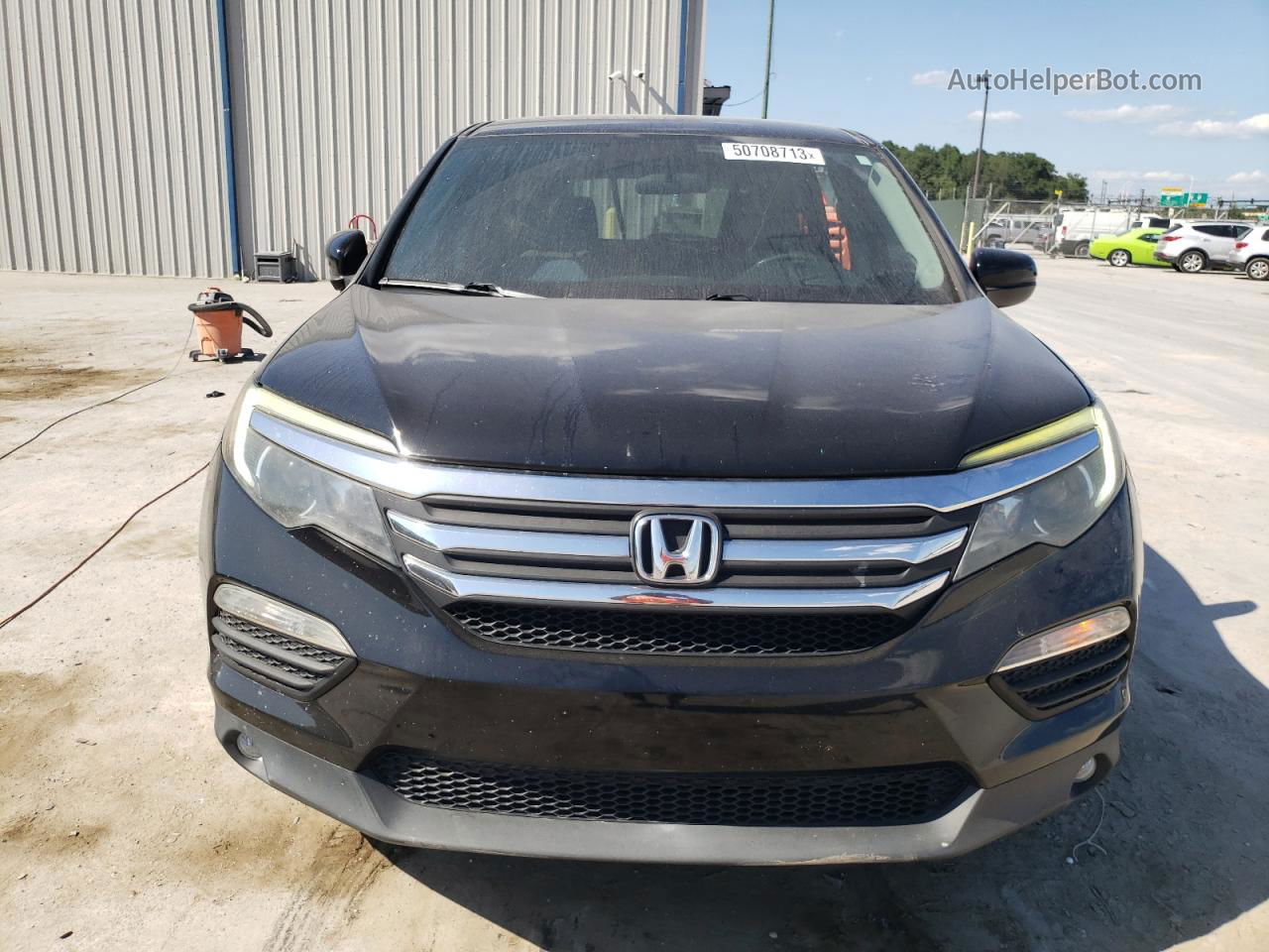 2016 Honda Pilot Ex Черный vin: 5FNYF5H30GB030429