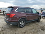 2016 Honda Pilot Ex Burgundy vin: 5FNYF5H33GB030280