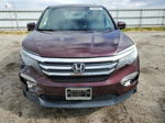 2016 Honda Pilot Ex Burgundy vin: 5FNYF5H33GB030280