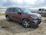 2016 Honda Pilot Ex Burgundy vin: 5FNYF5H33GB030280