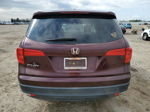 2016 Honda Pilot Ex Burgundy vin: 5FNYF5H33GB030280