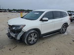 2017 Honda Pilot Ex White vin: 5FNYF5H33HB018731