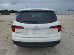 2017 Honda Pilot Ex White vin: 5FNYF5H33HB018731