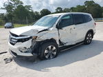 2016 Honda Pilot Ex White vin: 5FNYF5H38GB015984