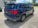 2016 Honda Pilot Ex Blue vin: 5FNYF5H39GB053420