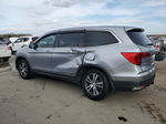 2017 Honda Pilot Ex Серебряный vin: 5FNYF5H39HB020497