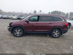 2016 Honda Pilot Ex Burgundy vin: 5FNYF5H3XGB026727