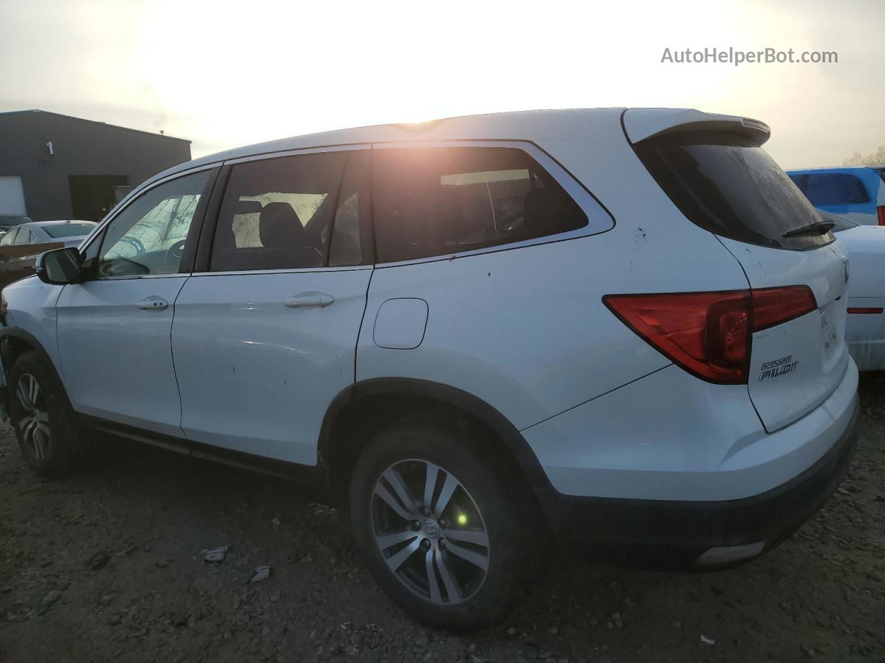 2016 Honda Pilot Exl Белый vin: 5FNYF5H50GB028049