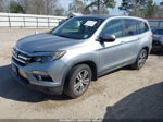 2017 Honda Pilot Ex-l Blue vin: 5FNYF5H50HB027601