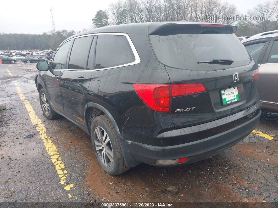 2016 Honda Pilot Ex-l Black vin: 5FNYF5H52GB048402