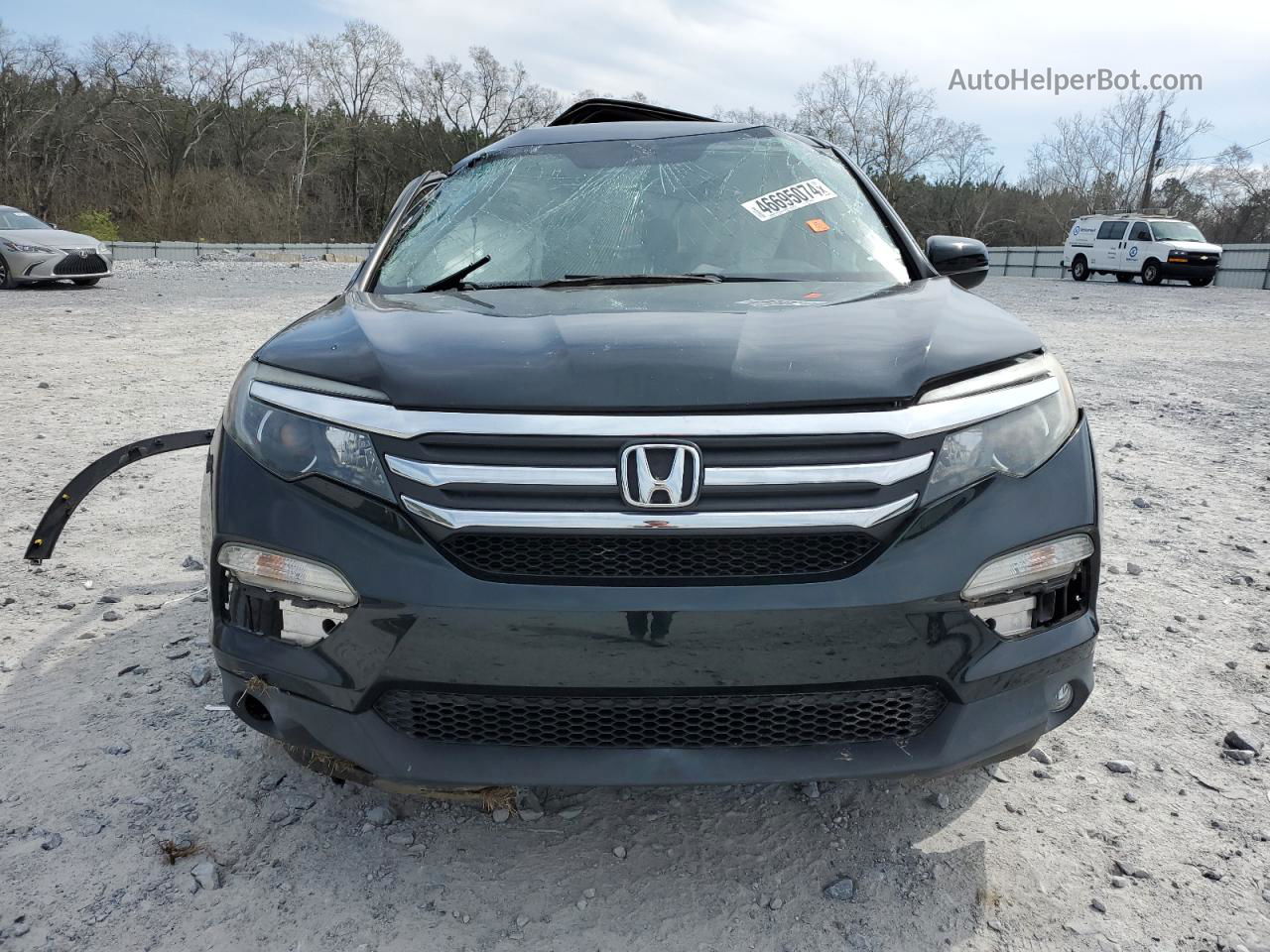 2017 Honda Pilot Exl Черный vin: 5FNYF5H52HB045968