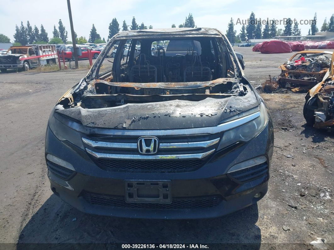 2016 Honda Pilot Ex-l Черный vin: 5FNYF5H53GB011519