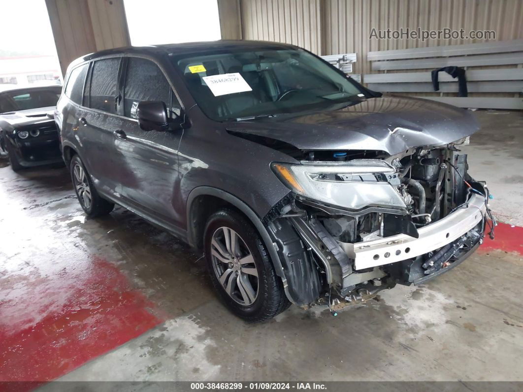 2016 Honda Pilot Ex-l Серый vin: 5FNYF5H54GB005096