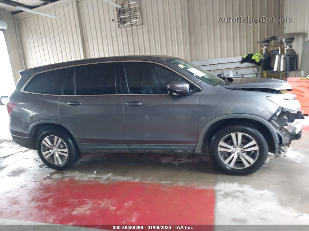 2016 Honda Pilot Ex-l Серый vin: 5FNYF5H54GB005096