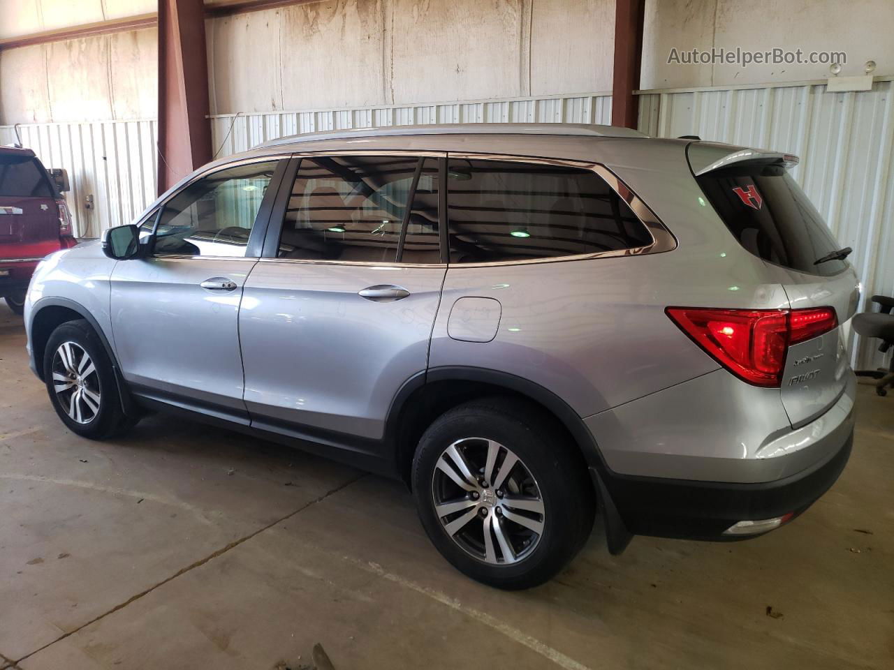 2016 Honda Pilot Exl Silver vin: 5FNYF5H54GB033268