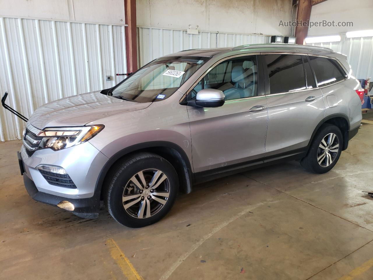 2016 Honda Pilot Exl Серебряный vin: 5FNYF5H54GB033268