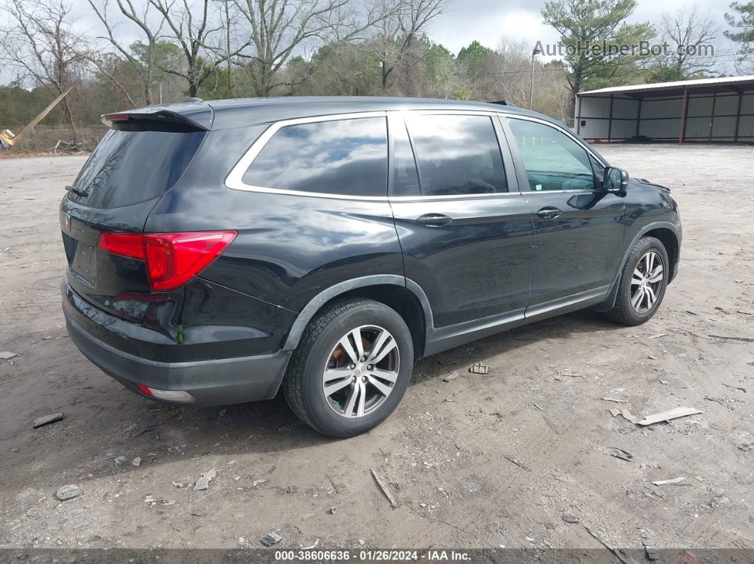 2016 Honda Pilot Ex-l Black vin: 5FNYF5H54GB034257