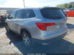 2017 Honda Pilot Ex-l Silver vin: 5FNYF5H54HB000529