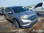 2017 Honda Pilot Ex-l Silver vin: 5FNYF5H54HB000529