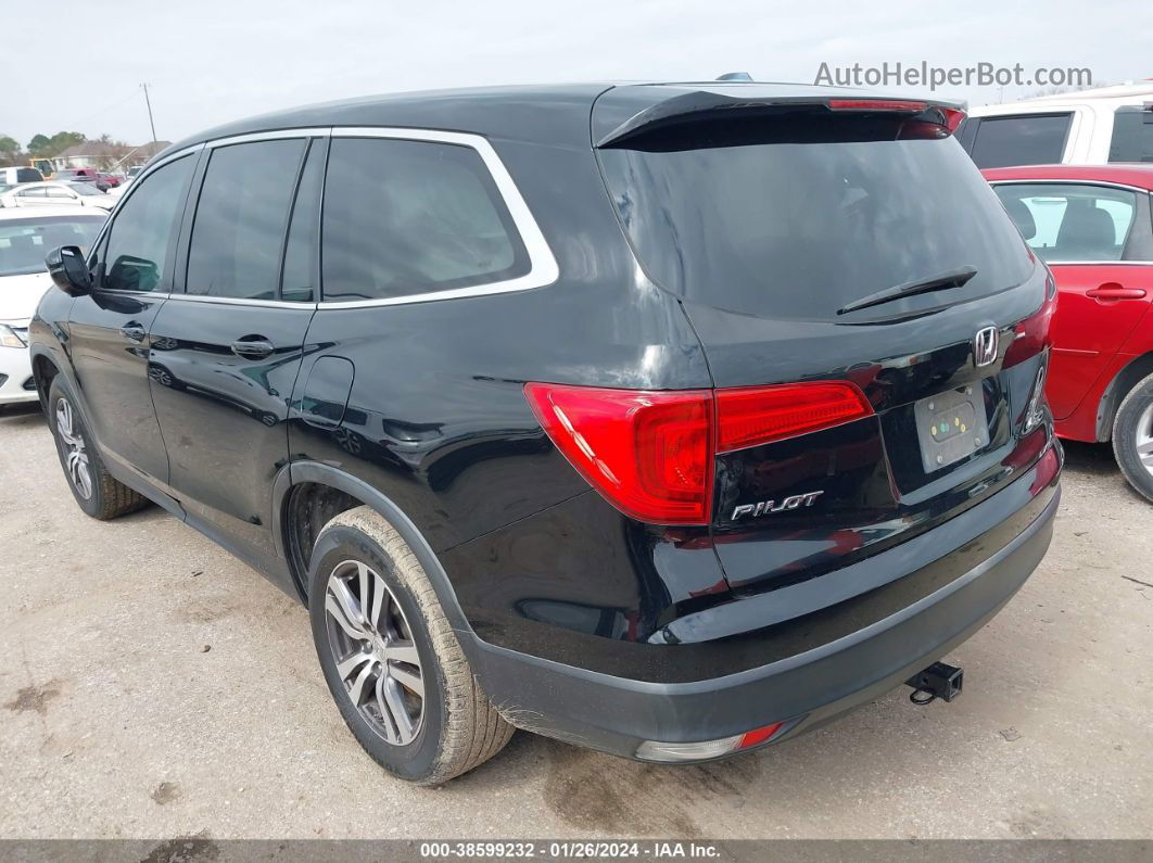 2016 Honda Pilot Ex-l Black vin: 5FNYF5H55GB040780