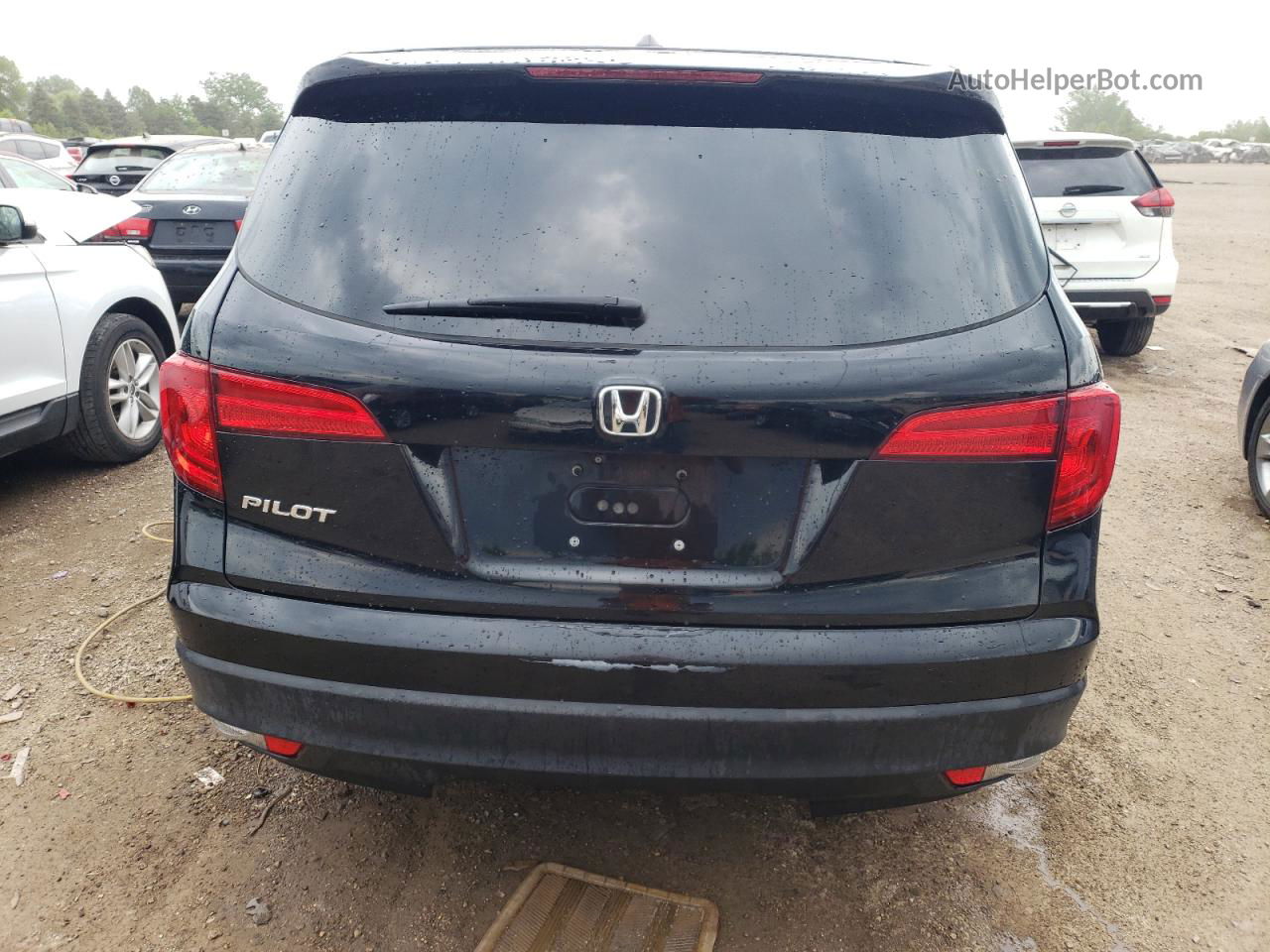 2016 Honda Pilot Exl Black vin: 5FNYF5H55GB050192