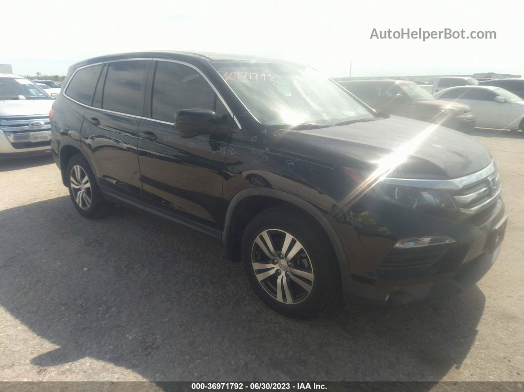 2017 Honda Pilot Ex-l Blue vin: 5FNYF5H55HB021096