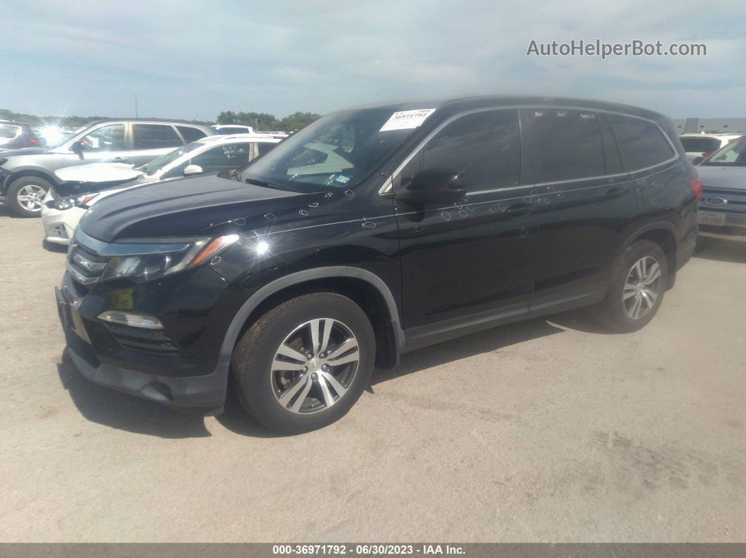 2017 Honda Pilot Ex-l Синий vin: 5FNYF5H55HB021096