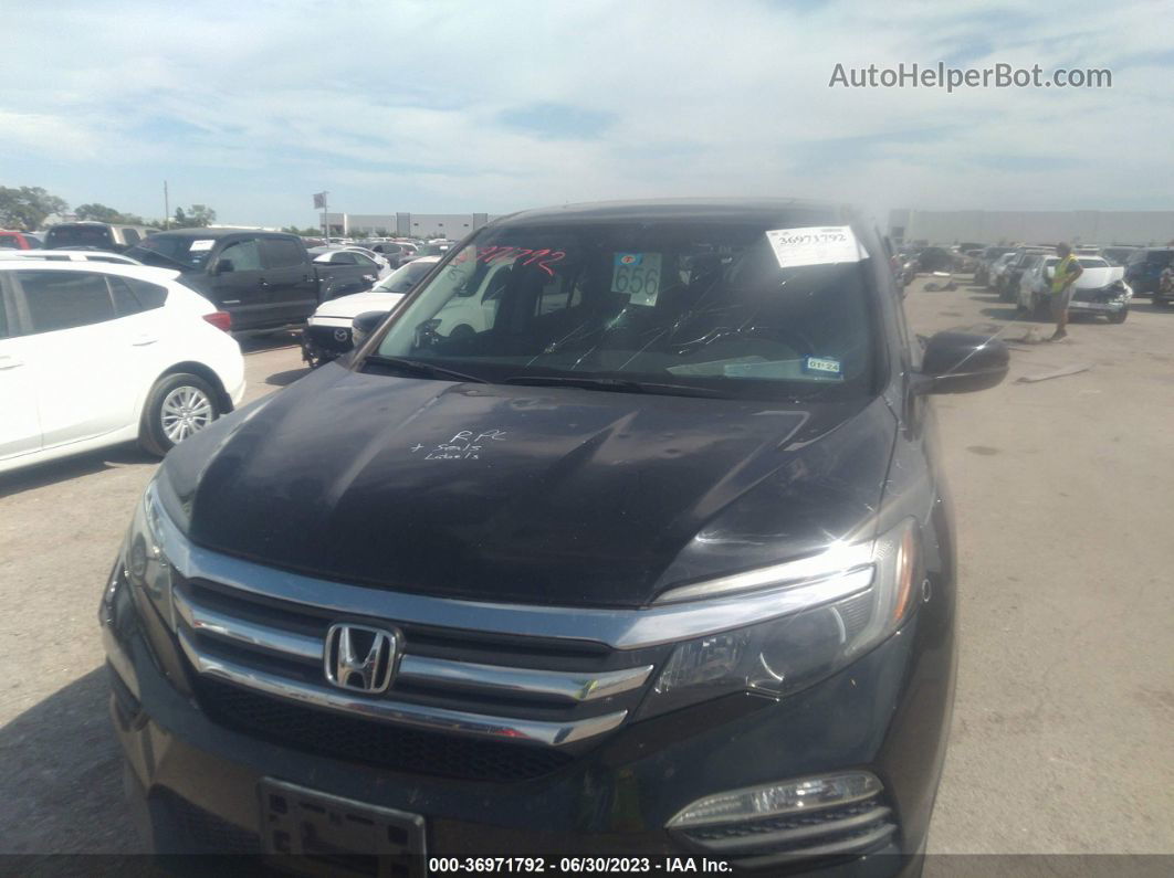 2017 Honda Pilot Ex-l Blue vin: 5FNYF5H55HB021096