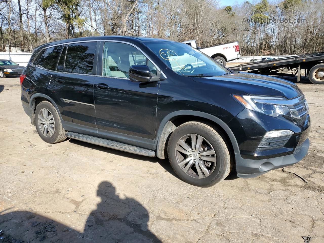 2017 Honda Pilot Exl Black vin: 5FNYF5H55HB032034