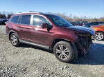 2016 Honda Pilot Exl Burgundy vin: 5FNYF5H56GB001275