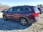 2016 Honda Pilot Exl Burgundy vin: 5FNYF5H56GB001275