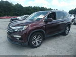 2017 Honda Pilot Ex-l Maroon vin: 5FNYF5H56HB010141