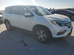 2017 Honda Pilot Exl White vin: 5FNYF5H56HB035816