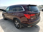 2017 Honda Pilot Exl Burgundy vin: 5FNYF5H57HB038384