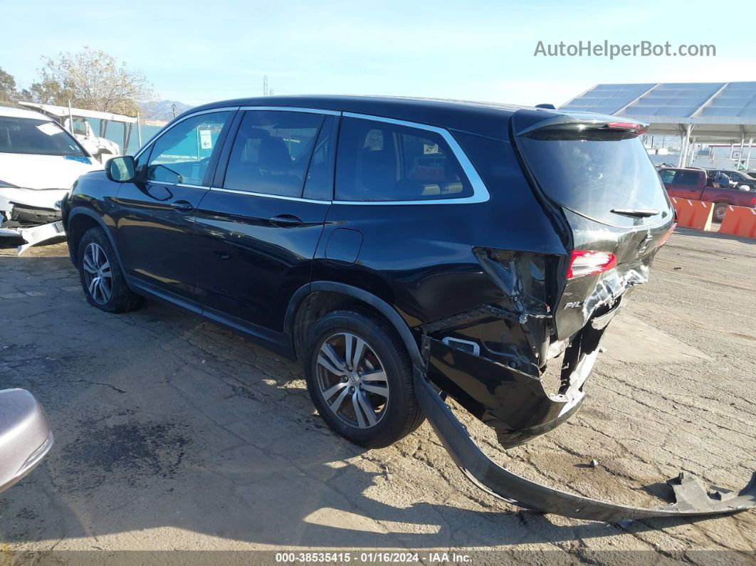 2016 Honda Pilot Ex-l Black vin: 5FNYF5H58GB032981