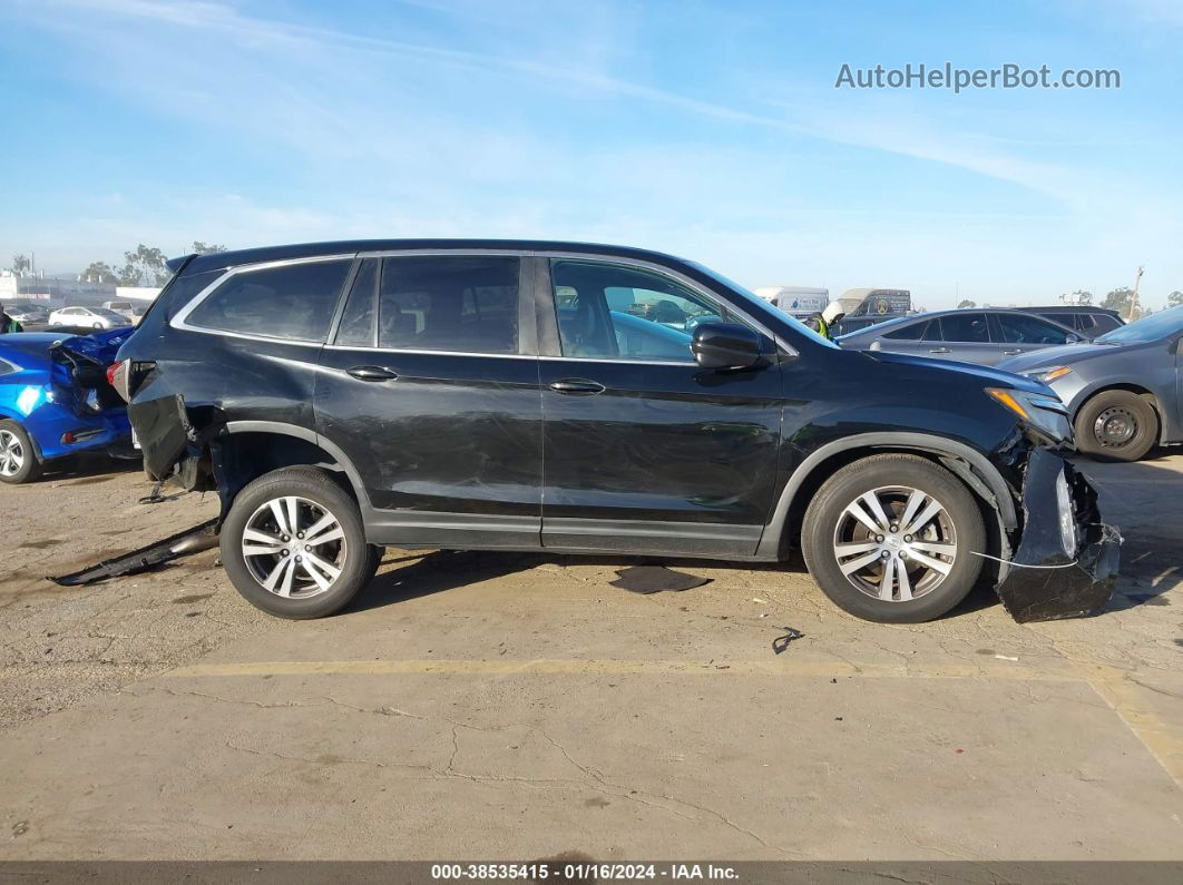 2016 Honda Pilot Ex-l Black vin: 5FNYF5H58GB032981