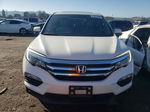 2017 Honda Pilot Exl White vin: 5FNYF5H58HB035865