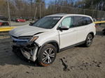 2016 Honda Pilot Exl White vin: 5FNYF5H59GB034805