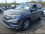 2017 Honda Pilot Ex-l Серый vin: 5FNYF5H59HB013163