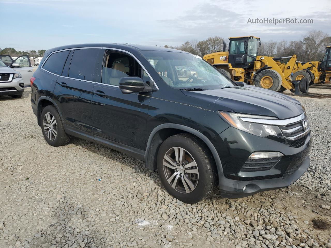 2016 Honda Pilot Exl Black vin: 5FNYF5H5XGB026230