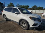 2017 Honda Pilot Exl White vin: 5FNYF5H5XHB043112