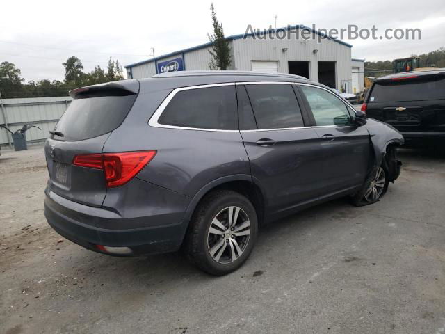 2017 Honda Pilot Exl Серый vin: 5FNYF5H63HB010333