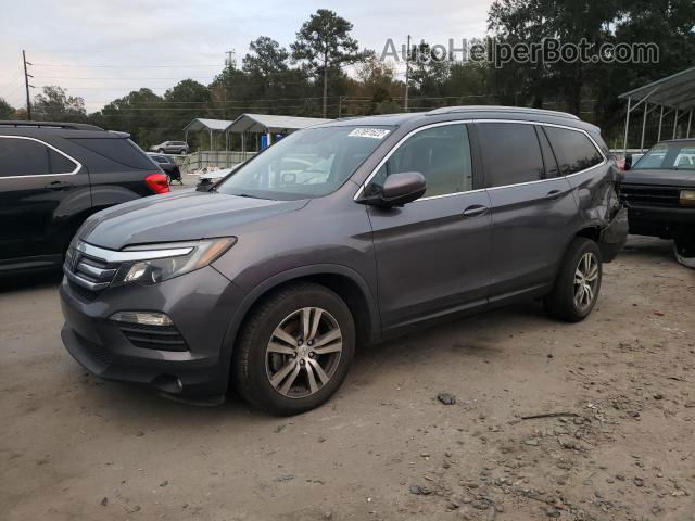 2017 Honda Pilot Exl Gray vin: 5FNYF5H63HB010333