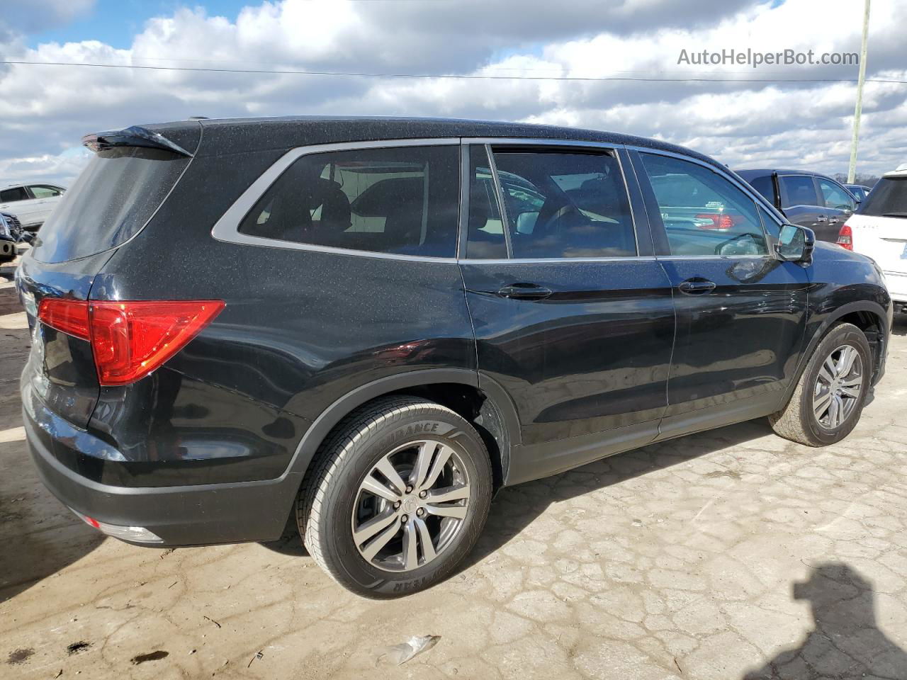 2016 Honda Pilot Exln Black vin: 5FNYF5H76GB046282