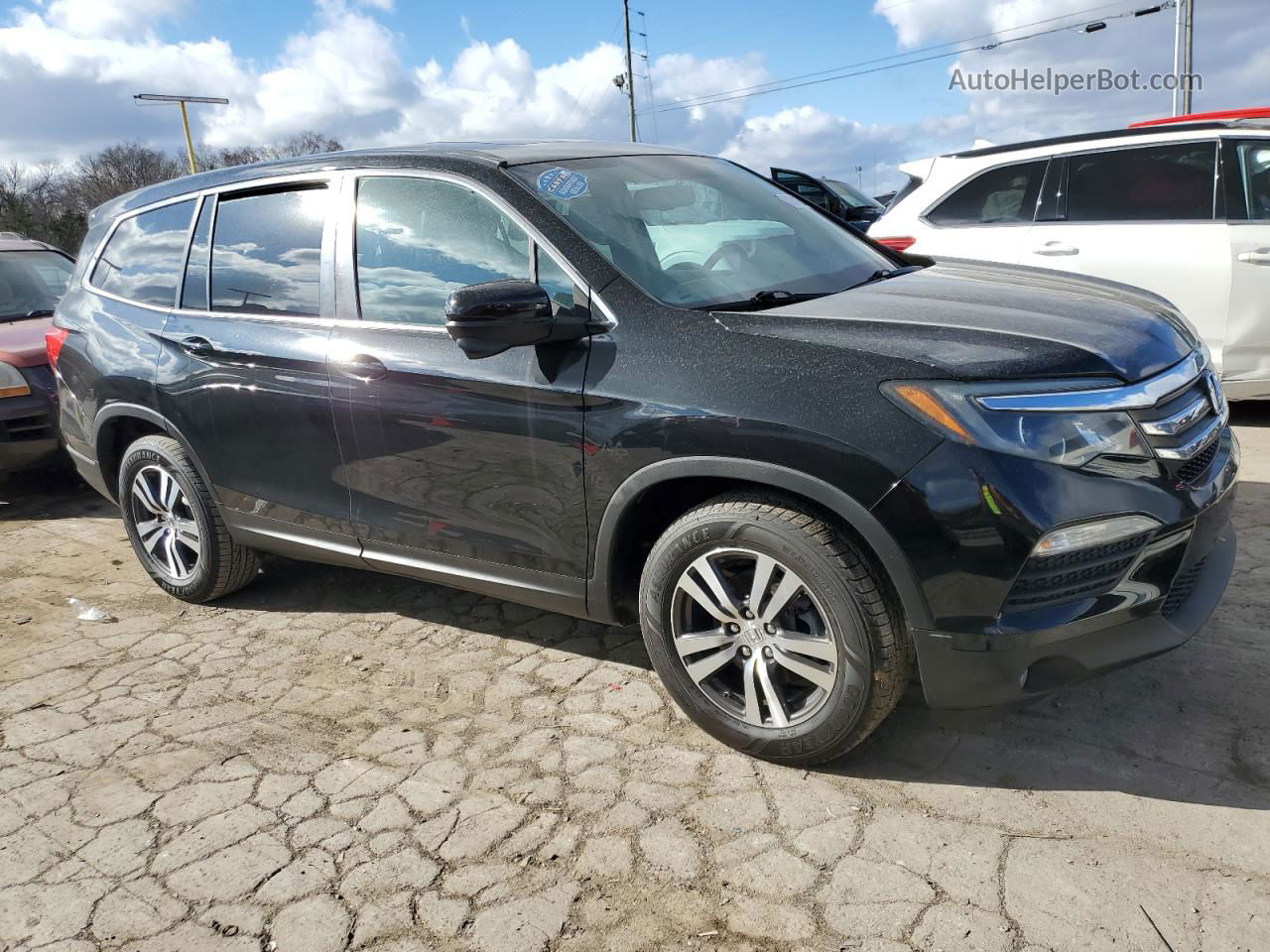 2016 Honda Pilot Exln Black vin: 5FNYF5H76GB046282