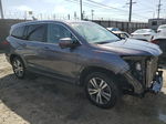 2016 Honda Pilot Exln Серый vin: 5FNYF5H7XGB021496