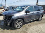 2016 Honda Pilot Exln Серый vin: 5FNYF5H7XGB021496