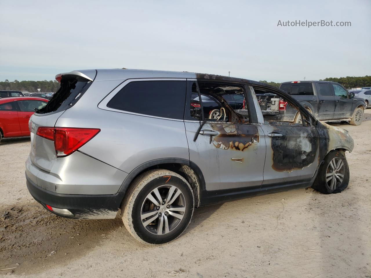 2016 Honda Pilot Exl Burn vin: 5FNYF5H83GB039329